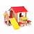 Детская игровая зона с домиком, стандарт, арт. HN-777 - интернет-магазин Bits-n-Bobs.ru